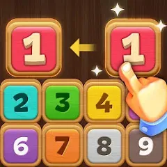 Merge Wood: Block Puzzle на Андроид — Много денег