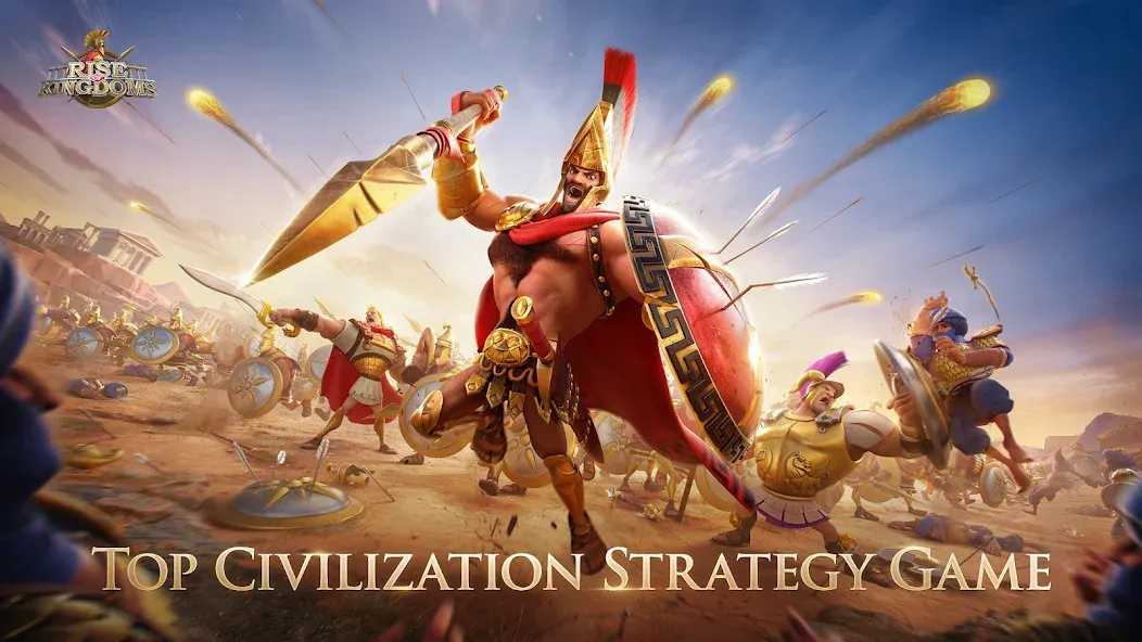 Rise of Kingdoms: Lost Crusade MOD APK — Много денег и ресурсов — скриншот 1