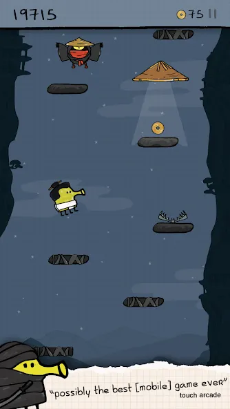 Doodle Jump MOD APK — Бессмертие и Все миры разблокированы — скриншот 4