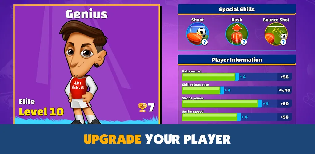 Скачать Super Soccer 3v3 (Online) (Мод: Много денег) на Андроид — скриншот 5