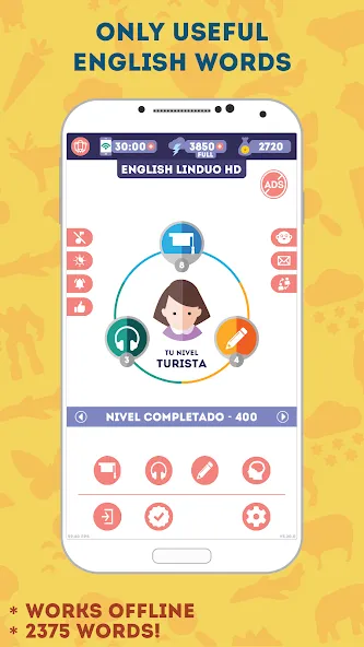 Скачать English for Beginners: LinDuo с модом — Все открыто — скриншот 3