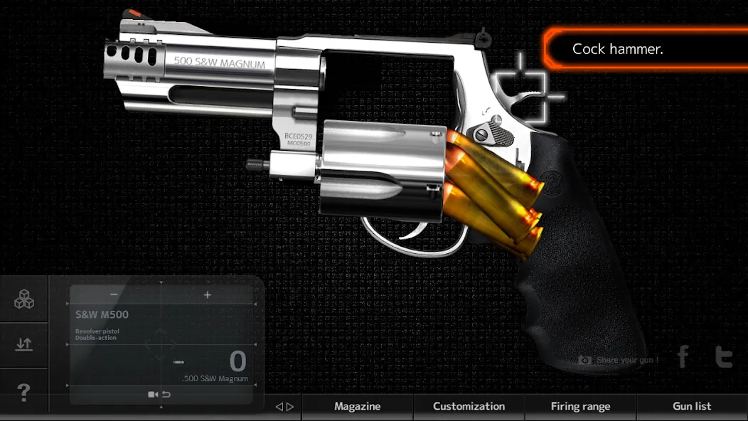 Скачать Magnum3.0 Gun Custom Simulator (Мод: Много денег и всё открыто) на Андроид — скриншот 4 Скачать Magnum3.0 Gun Custom Simulator (Мод: Много денег и всё открыто) на Андроид — скриншот 4