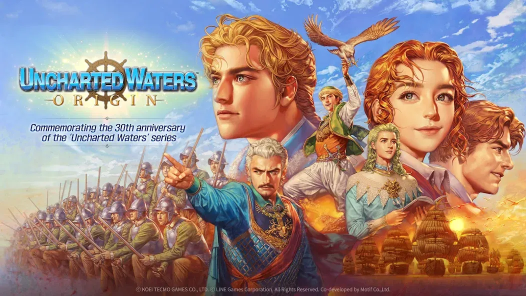 Uncharted Waters Origin Mod APK Бесплатные покупки — Скачать на Андроид — скриншот 1 Uncharted Waters Origin Mod APK Бесплатные покупки — Скачать на Андроид — скриншот 1