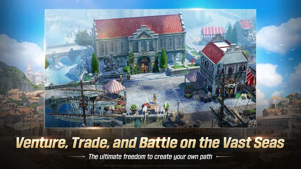 Uncharted Waters Origin Mod APK Бесплатные покупки — Скачать на Андроид — скриншот 3 Uncharted Waters Origin Mod APK Бесплатные покупки — Скачать на Андроид — скриншот 3