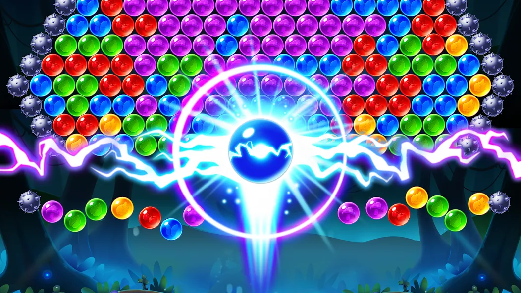 Взломанная Bubble Shooter Genies на Андроид — Много денег — скриншот 2