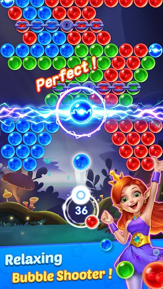 Взломанная Bubble Shooter Genies на Андроид — Много денег — скриншот 4