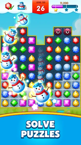 Скачать Jewels Legend - Match 3 Puzzle MOD APK — Много денег и жизней — скриншот 2 Скачать Jewels Legend - Match 3 Puzzle MOD APK — Много денег и жизней — скриншот 2