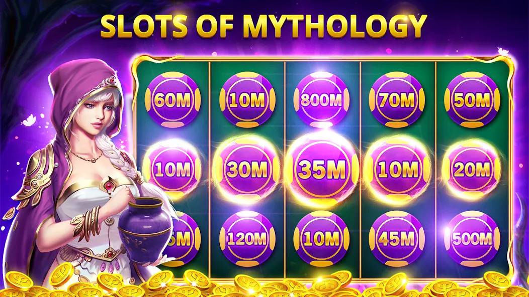 Скачать Slots Myth - Slot Machines — Последняя версия (Много денег) — скриншот 2 Скачать Slots Myth - Slot Machines — Последняя версия (Много денег) — скриншот 2