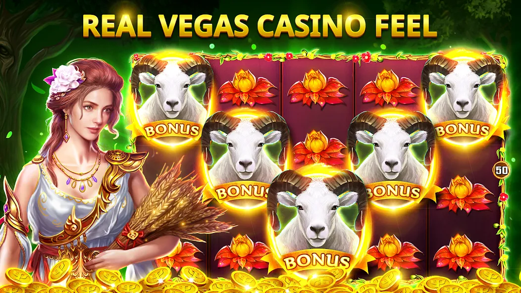 Скачать Slots Myth - Slot Machines — Последняя версия (Много денег) — скриншот 4 Скачать Slots Myth - Slot Machines — Последняя версия (Много денег) — скриншот 4