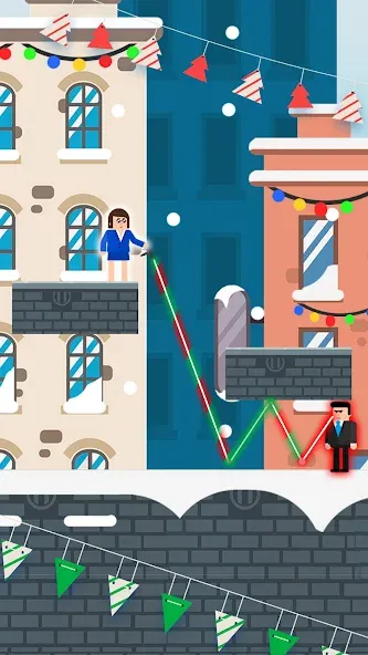 Скачать Mr Bullet - Spy Puzzles на телефон — Много денег — скриншот 1
