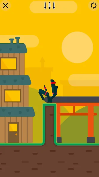 Скачать Mr Ninja - Slicey Puzzles — Много денег и без рекламы — скриншот 5