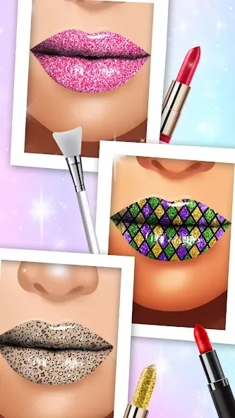 Скачать взлом Lip Art Makeup Beauty Game на Андроид — Все разблокировано — скриншот 1 Скачать взлом Lip Art Makeup Beauty Game на Андроид — Все разблокировано — скриншот 1