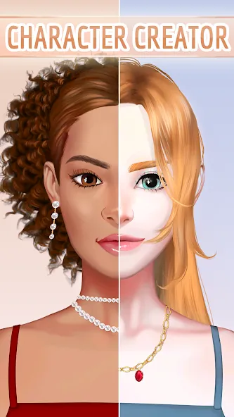 Скачать Avatar Character: Girl Creator — Модификация Все открыто — скриншот 2