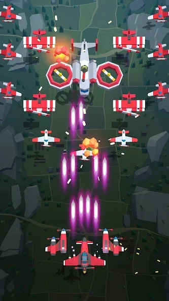 Скачать Burning Sky: Aircraft Combat — Последняя версия (Много денег и бессмертие) — скриншот 4 Скачать Burning Sky: Aircraft Combat — Последняя версия (Много денег и бессмертие) — скриншот 4