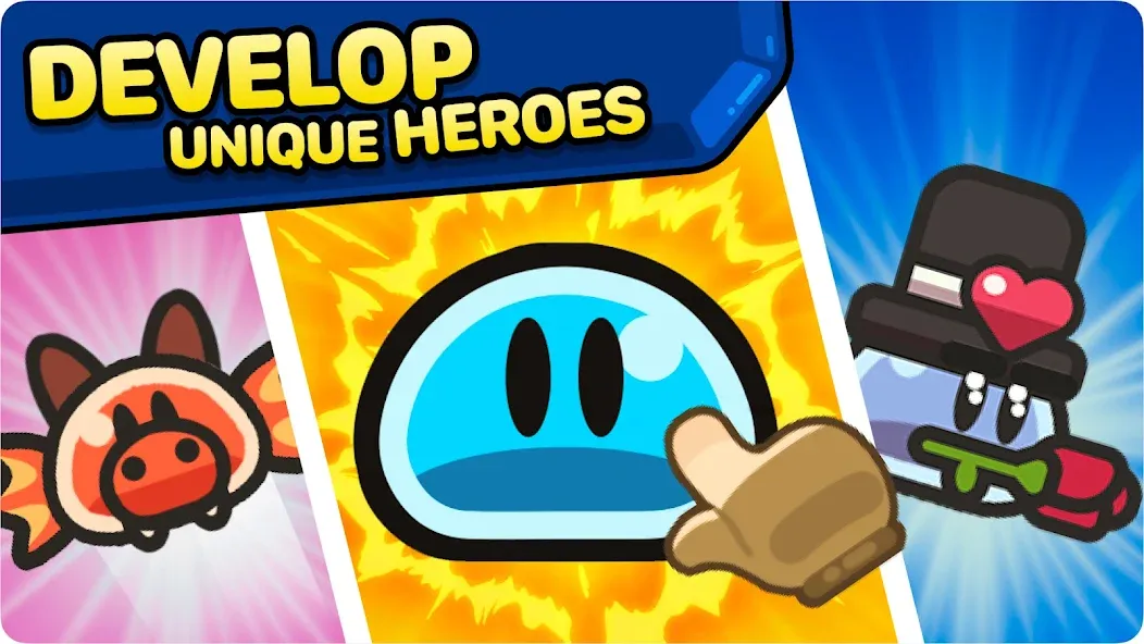 Legend of Slime: Idle RPG War MOD — Много денег и алмазов на Андроид — скриншот 1