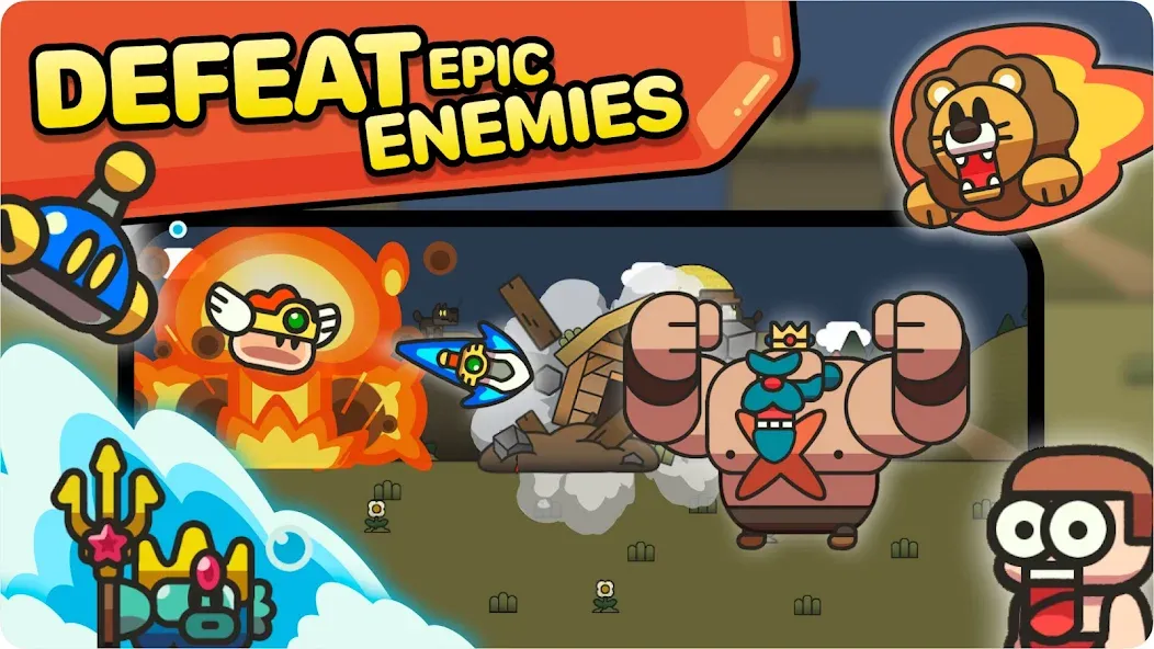 Legend of Slime: Idle RPG War MOD — Много денег и алмазов на Андроид — скриншот 3