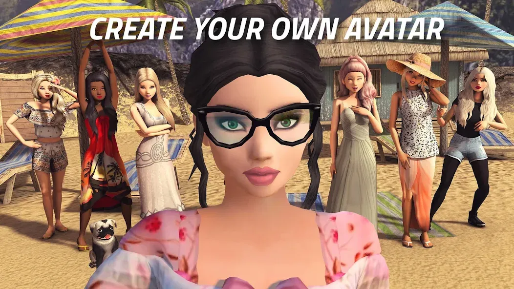 Взломанная Avakin Life - 3D Virtual World на Андроид — Много денег и все открыто — скриншот 1 Взломанная Avakin Life - 3D Virtual World на Андроид — Много денег и все открыто — скриншот 1