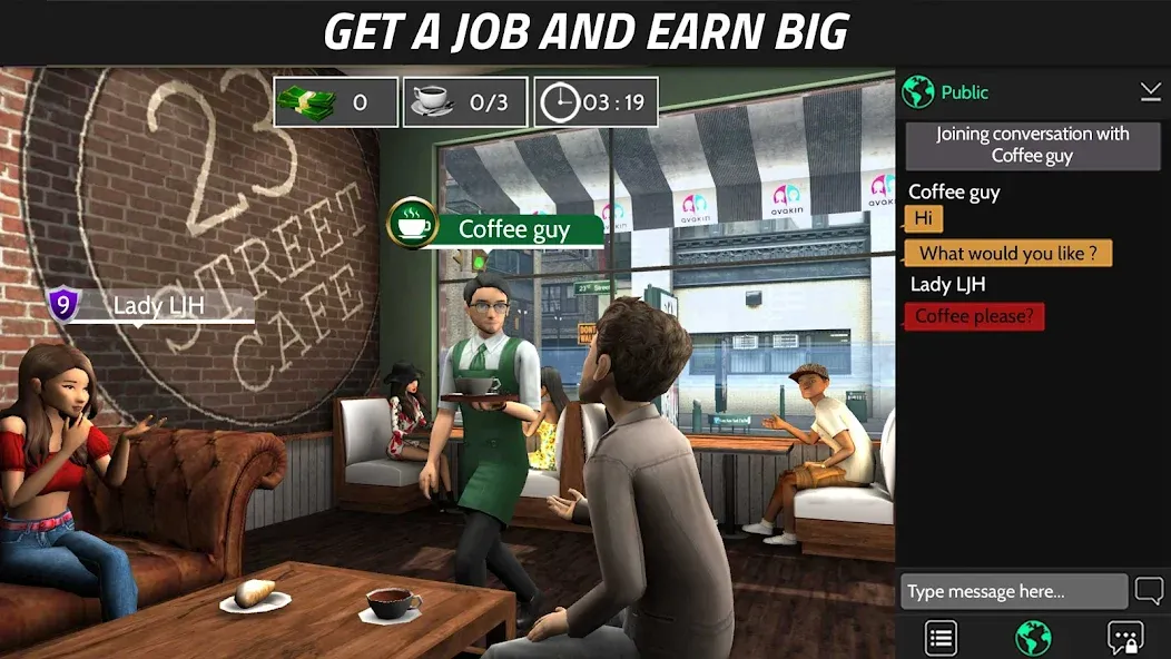 Взломанная Avakin Life - 3D Virtual World на Андроид — Много денег и все открыто — скриншот 4 Взломанная Avakin Life - 3D Virtual World на Андроид — Много денег и все открыто — скриншот 4
