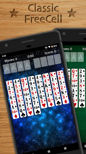 Скачать взлом FreeCell Solitaire Classic на Андроид — Отключена реклама — скриншот 1
