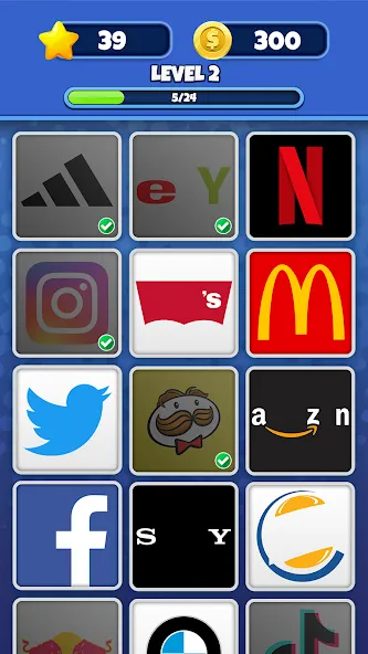 Скачать Logo Quiz - World Trivia Game — Последняя версия (Все подсказки разблокированы) — скриншот 3