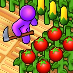 Скачать Farm Land - Farming life game (Мод: Много денег) на Андроид