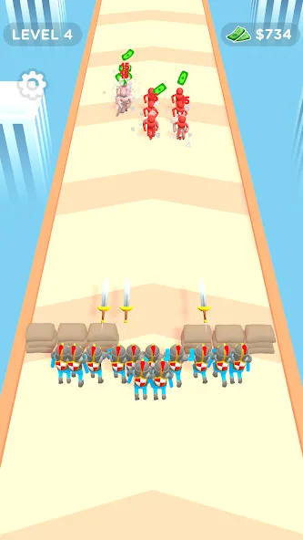 Скачать взлом Crowd Evolution! на Андроид — Много денег и бесплатные покупки — скриншот 4