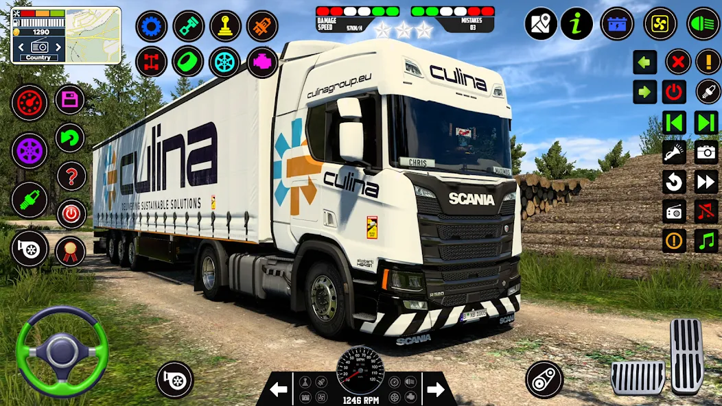 City Truck Simulator 2023 Mod APK Много денег — Скачать на Андроид — скриншот 1