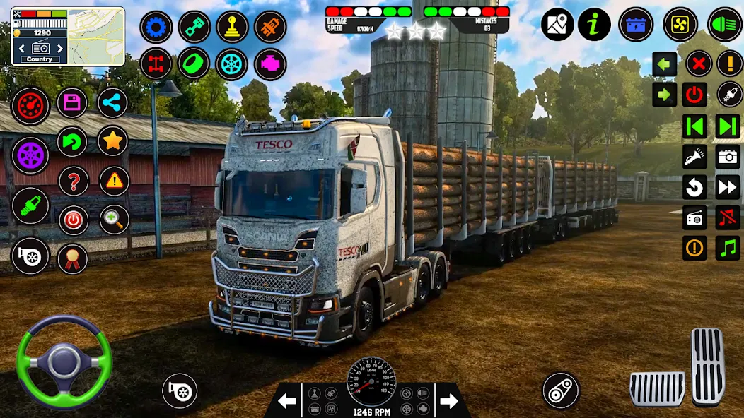 City Truck Simulator 2023 Mod APK Много денег — Скачать на Андроид — скриншот 2