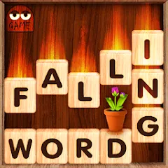 Скачать взлом Falling Word Games - Addictive на Андроид — Все слова разблокированы