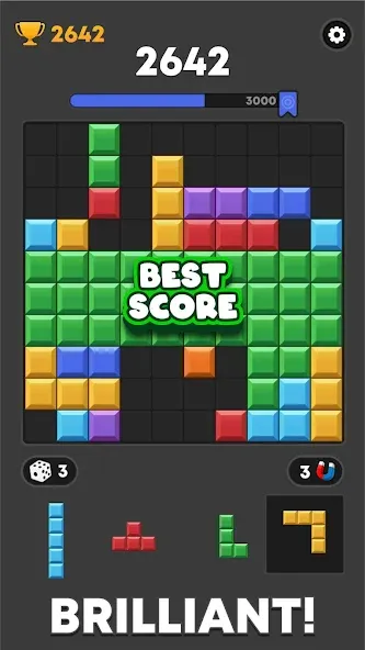 Скачать Block Mania - Block Puzzle (Мод: Все разблокировано) на Андроид — скриншот 2