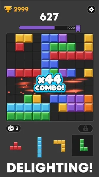 Скачать Block Mania - Block Puzzle (Мод: Все разблокировано) на Андроид — скриншот 3