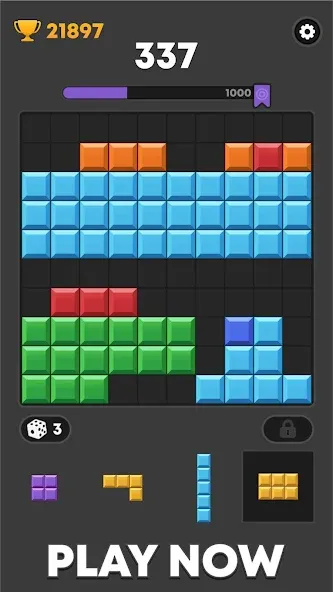 Скачать Block Mania - Block Puzzle (Мод: Все разблокировано) на Андроид — скриншот 4
