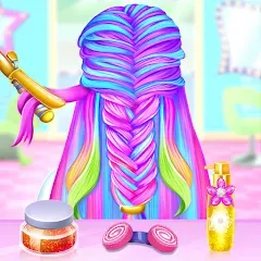 Braided Hair Salon Girls Games — Взломанная версия (Все открыто)