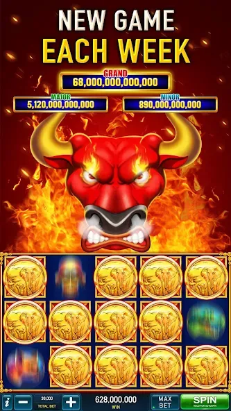 Скачать Slots Cash:Vegas Slot Machines MOD APK — Много денег — скриншот 3