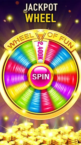 Скачать Slots Cash:Vegas Slot Machines MOD APK — Много денег — скриншот 5