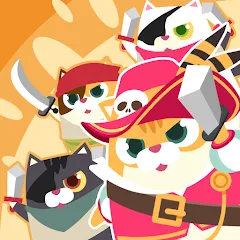 Скачать Battle Cat Hero на Андроид — Много денег и кристаллы