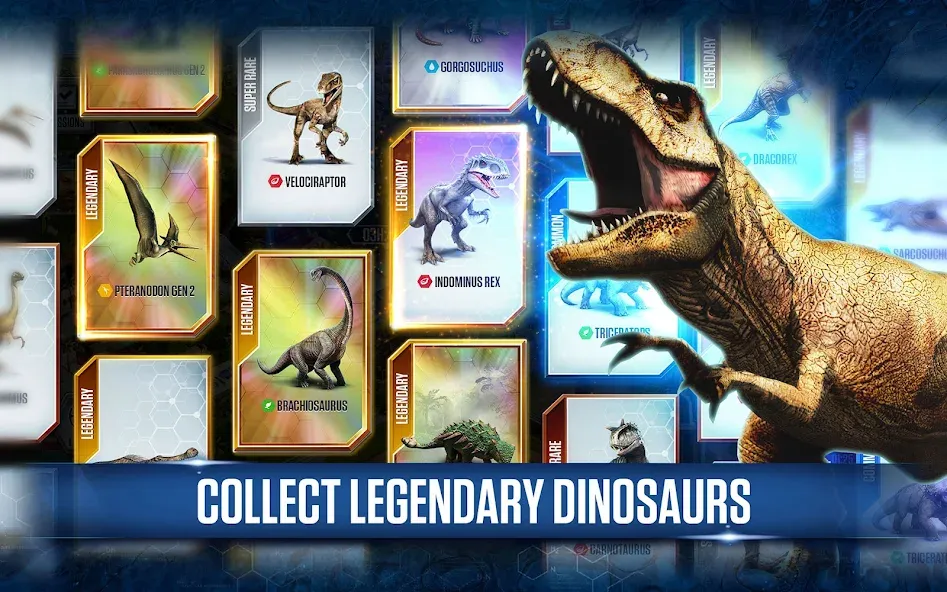 Скачать Jurassic World™: The Game с модом — Много денег и безлимитные ресурсы — скриншот 4