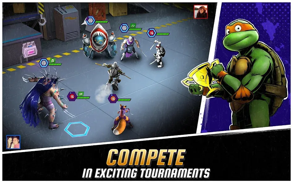 Ninja Turtles: Legends — Взломанная версия (Много денег и безлимитная энергия) — скриншот 3