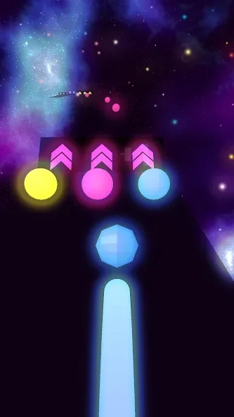 Balls Road: Color Run 3D (Мод Много денег) — скриншот 1