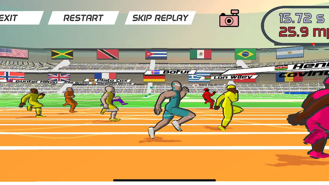 Speed Stars: Running Game MOD APK — Много денег — скриншот 1