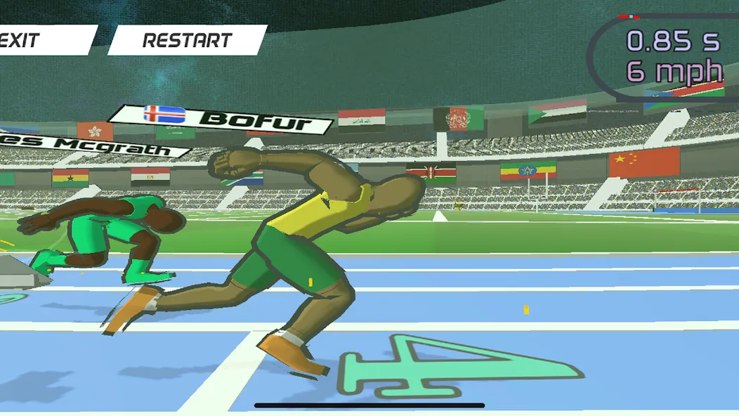 Speed Stars: Running Game MOD APK — Много денег — скриншот 3