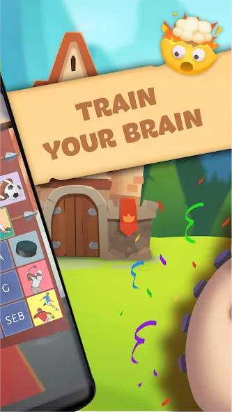 Скачать Word Logic - Brain Game Puzzle (Мод: Много денег и подсказок) на Андроид — скриншот 3