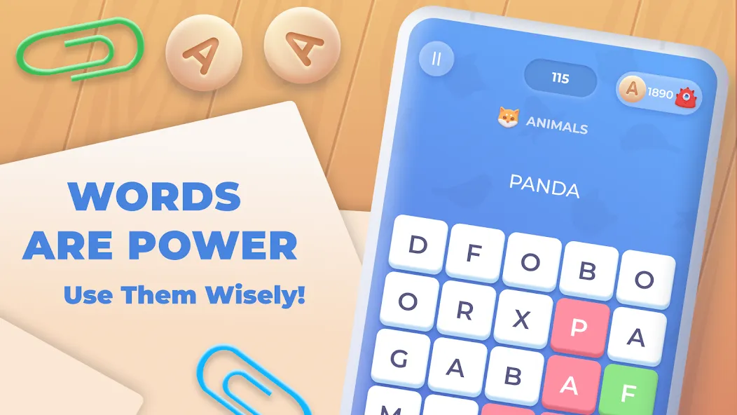 Word Wheel - Word Search — Взломанная версия (Много подсказок) — скриншот 5