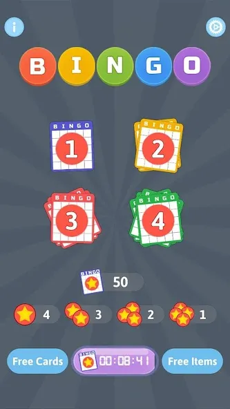 Скачать Bingo Mania - Light Bingo Game на Андроид — Много денег — скриншот 2