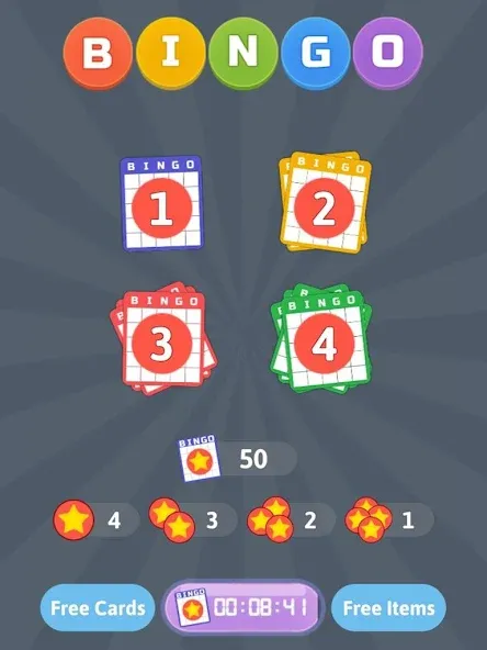 Скачать Bingo Mania - Light Bingo Game на Андроид — Много денег — скриншот 4