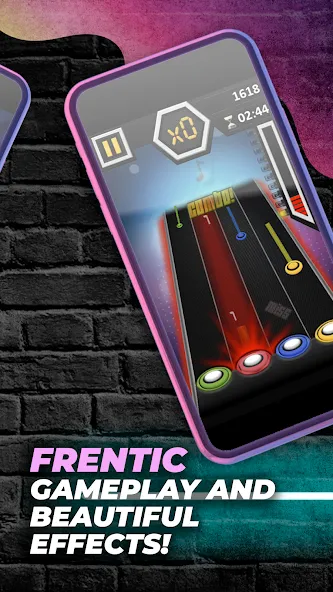 Guitar Hero Game: EDM Music (Мод Все разблокировано) — скриншот 3