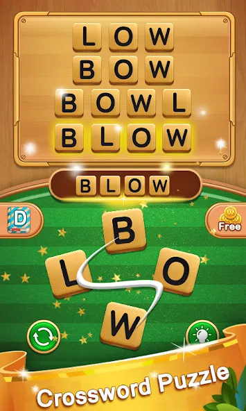 Word Legend Puzzle Addictive — Много денег — скриншот 1