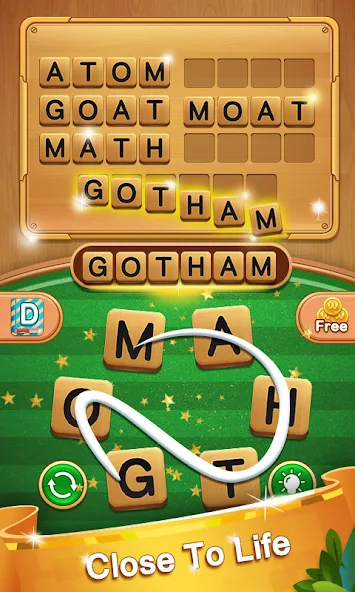Word Legend Puzzle Addictive — Много денег — скриншот 3