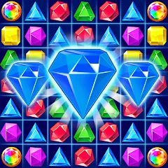 Скачать взломанную Jewel Crush™ - Match 3 Legend — Много жизней и ходов