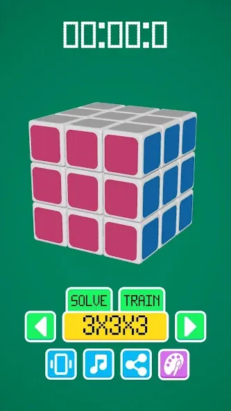 Magic Cube Solver — Взломанная версия (Все разблокировано) — скриншот 1